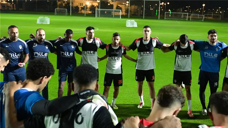 الزمالك يستأنف تدريباته الجماعية استعدادًا للمصري البورسعيدي