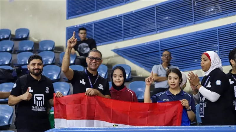 مصر تحصد 4 برونزيات في بطولة العالم لتنس الطاولة للإعاقات الذهنية بالقاهرة