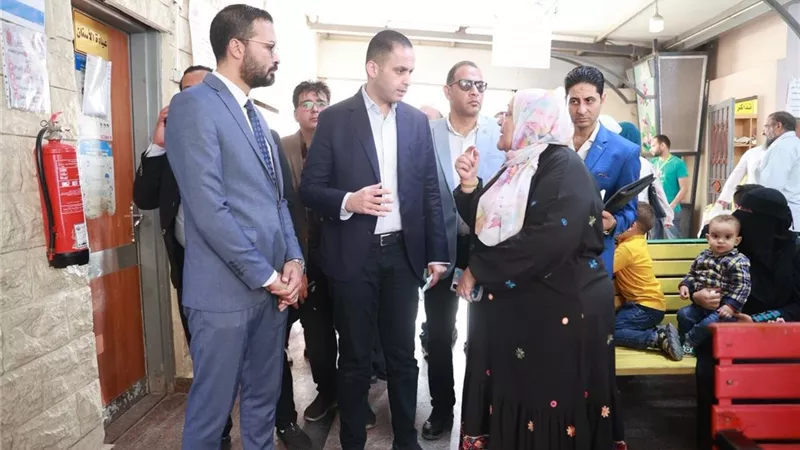 نائب وزير الصحة يتفقد مستشفيات مطروح ويوجه بتسريع تشغيل «الصدر» و«الحميات»