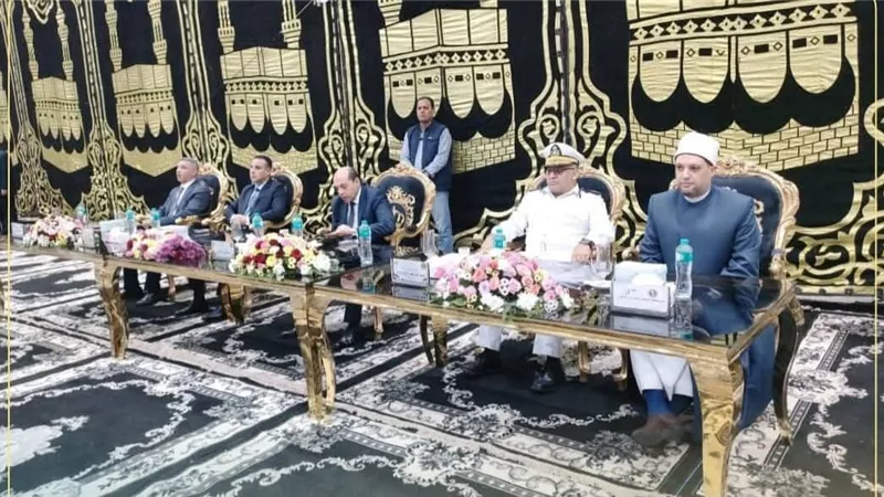 وكيل أوقاف المنوفية يشارك مديرية الأمن بالمحافظة في سحب قرعة الحج