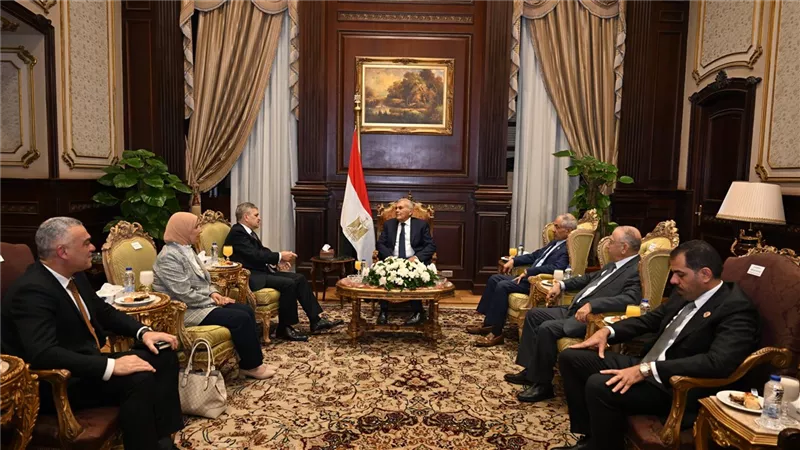  رئيس مجلس الشيوخ يستقبل الفريق أسامة ربيع رئيس هيئة قناة السويس
