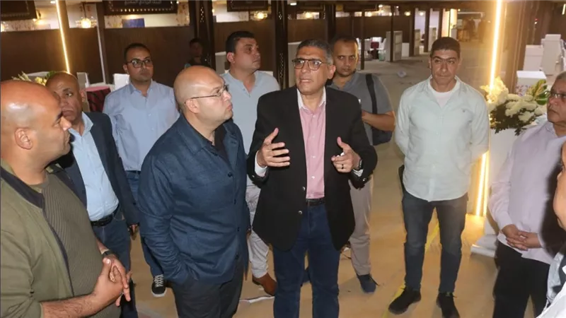 محافظ الجيزة يتفقد الاستعدادات لانطلاق المهرجان الدولي الثامن للتمور بالواحات 