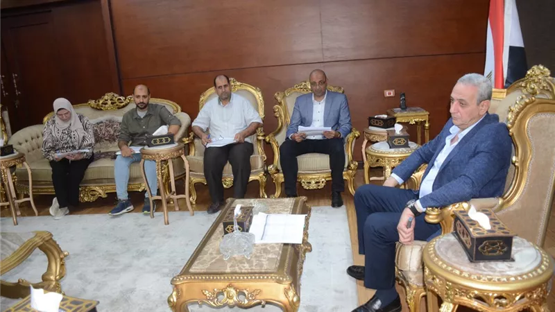محافظ الغربية يعقد اجتماعًا لمناقشة مقترح موازنة المحافظة للعام المالي الجديد