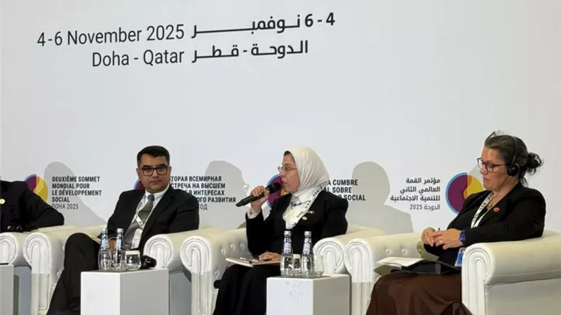 المديرة التنفيذية للهلال الأحمر المصري تشارك في حدث جانبي رفيع المستوى 