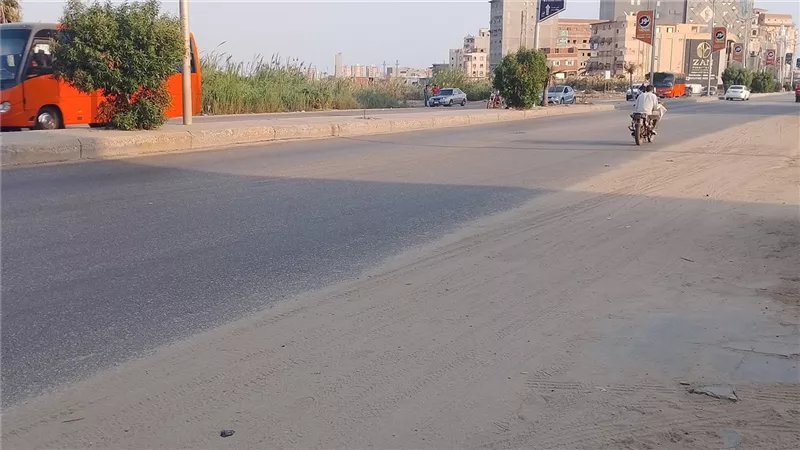 شكاوى متزايدة من أهالي دمياط بسبب تكرار الحوادث بطريق المحور بورسعيد