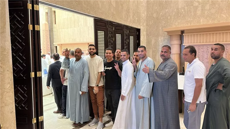 نصر مطر: مشاركة المصريين في الخارج مشهد وطني مشرف يعكس صورة مصر الجديدة