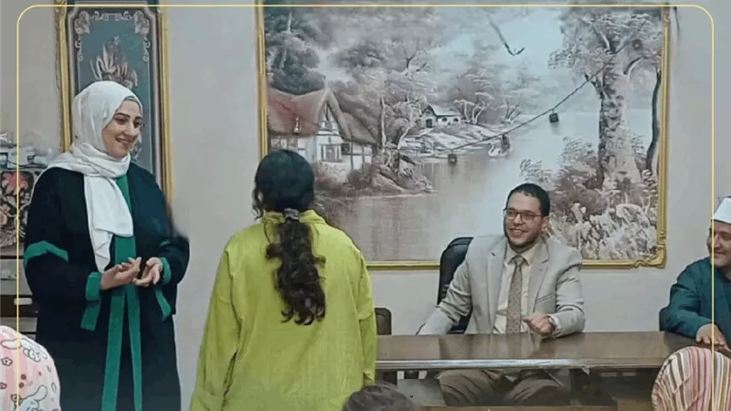 انتظام أعمال الدراسة بالمركز الثقافي بأوقاف السويس