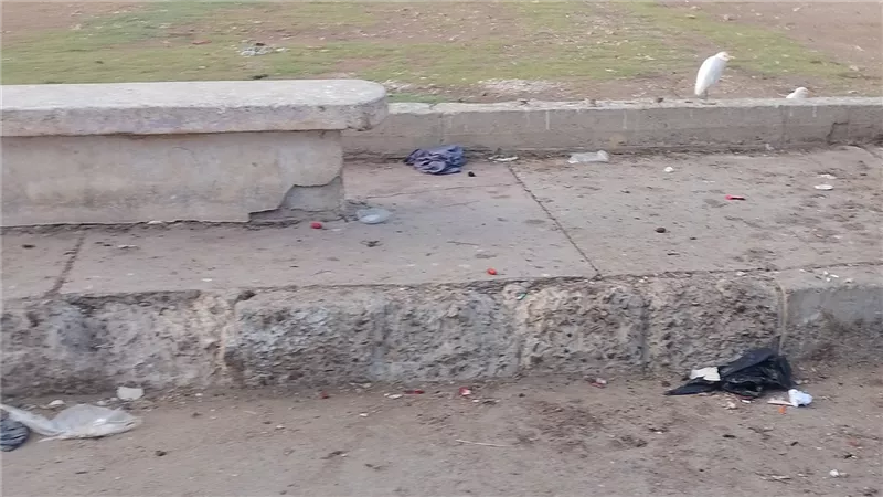 شكوى أهالي ميت الخولي بدمياط من سوء حالة الاستراحات على الطرق