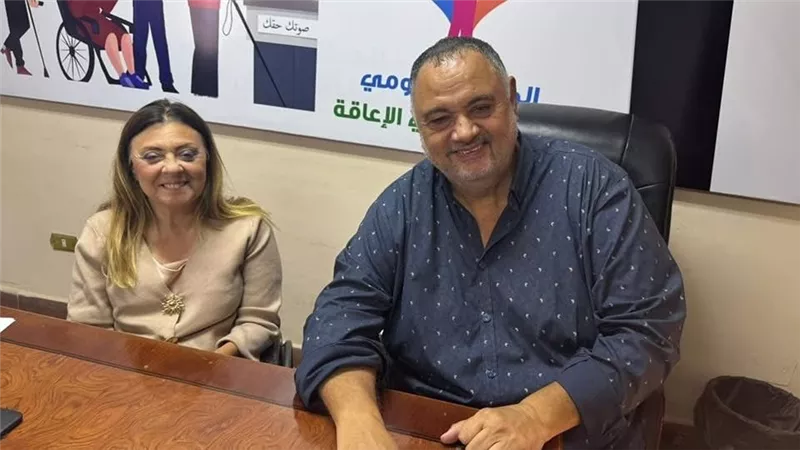 القومي للأشخاص ذوي الإعاقة تستقبل المهندس تامر أنيس عضو مجلس الإدارة 