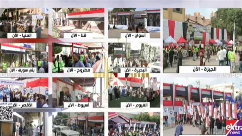 توافد الناخبين على لجان الجمهورية للإدلاء بأصواتهم في انتخابات مجلس النواب 