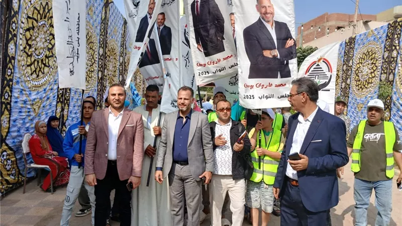 إقبال ملحوظ على لجان بني سويف دعمًا لمرشحي حزب الجبهة الوطنية