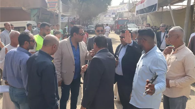  جمال الدين يتفقد اللجان الانتخابية ببني سويف وإهناسيا 