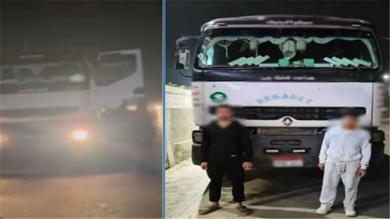 ضبط قائد سيارة نقل لتعديه على صاحب ملاكي بالسب والضرب بالقاهرة