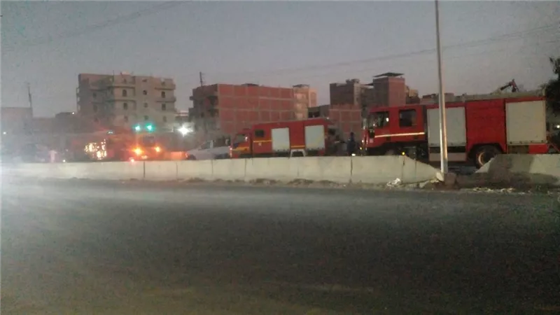 الحماية المدنية تسيطر على مخزن دراجات نارية بسمنود محافظة الغربية
