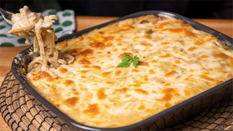 طريقة عمل المكرونة النجرسكو بالفراخ.. وصفة لذيذة وسريعة 