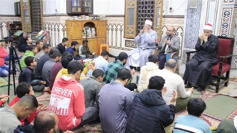 فضائل ليلة القدر .. فاعليات ملتقى الفكر الإسلامي بمسجد ناصر الكبير بالفيوم