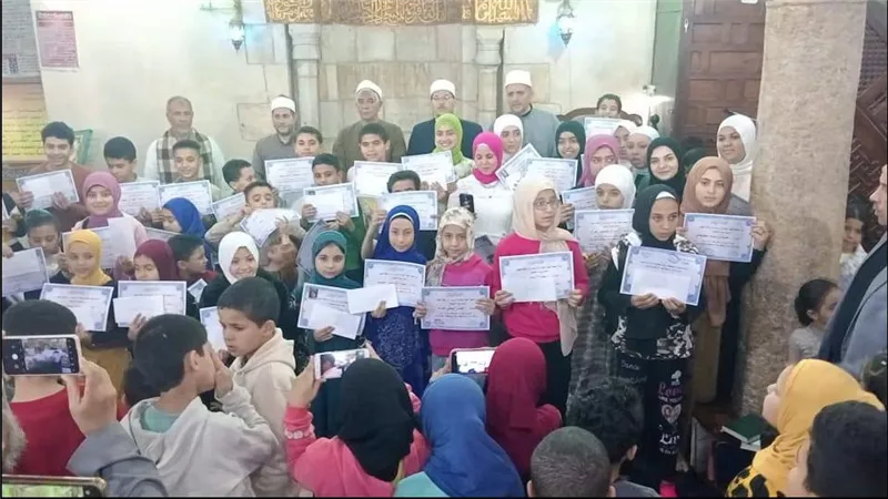 خلال تكريمه لحفظة القرآن.. وكيل أوقاف الفيوم: 