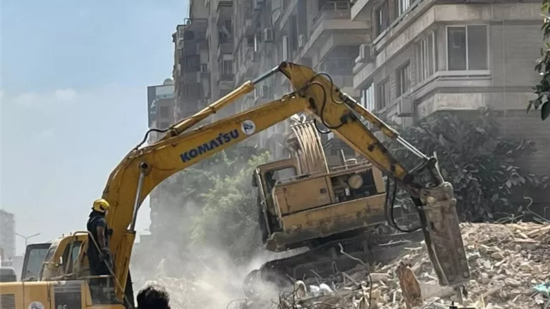 تأجيل محاكمة المتهمين في انهيار عقار أرض الجولف بمدينة نصر
