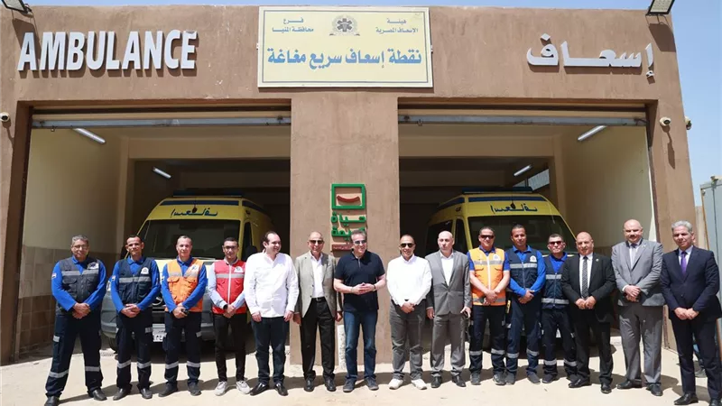 وزير الصحة يتفقد نقطة إسعاف سريع ووحدة مركز طب أسرة بمغاغة
