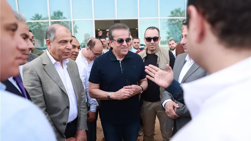 وزير الصحة يتفقد مشروع إنشاء مستشفى بني مزار بمحافظة المنيا