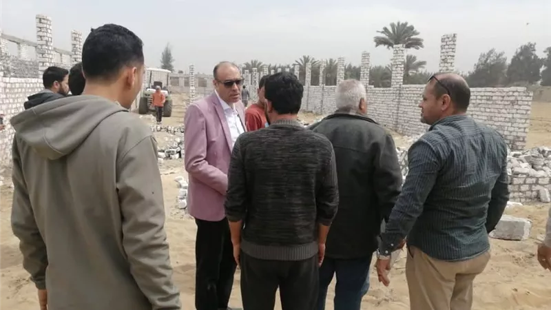 مديرية الزراعة تتابع مبادرة أحمي أرضك بالإسماعيلية 
