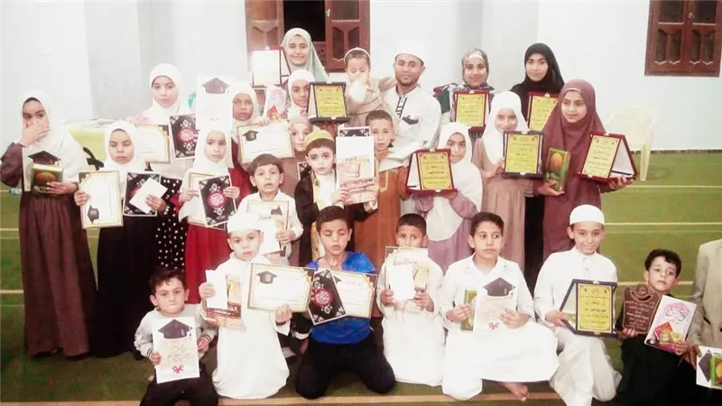 مساجد الفيوم تحتفل بتكريم حفظة القرآن بمشاركة قيادات الأوقاف | صور