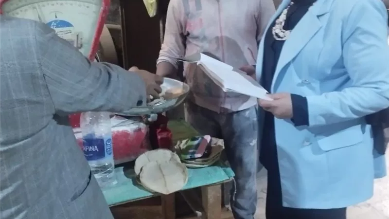 تموين الاسماعيليه تشن حملات مكثفة في ثاني أيام عيد الفطر