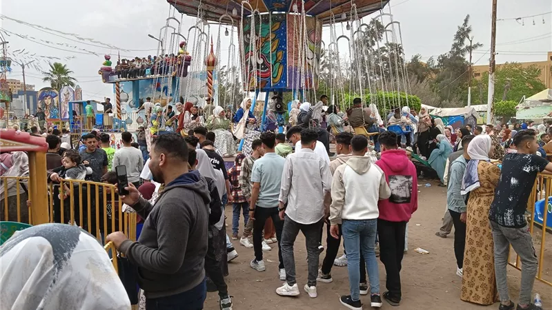 محافظ كفرالشيخ يتابع الإقبال على حديقة صنعاء والحيوان لقضاء إجازة عيد الفطر المبارك