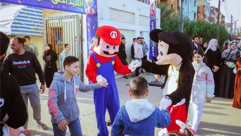 مسرح عرائس وملاهي اطفال في مراكز الشباب بمحافظة دمياط 