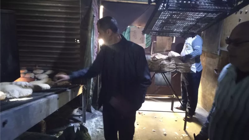 تحرير 16 مخالفة تموينية خلال حملة على أسواق ومخابز كفر الشيخ فى أيام عيد الفطر