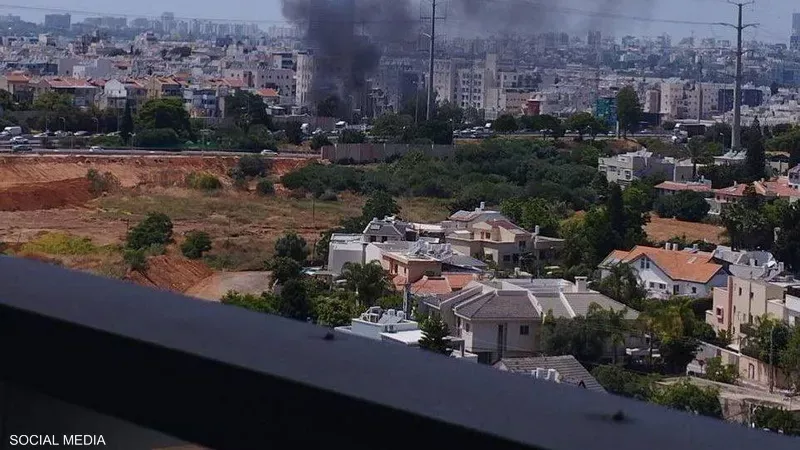 جيش الاحتلال يعلن اعتراض  صاروخ أطلق من غزة باتجاه مستوطنة ناحل عوز (فيديو)