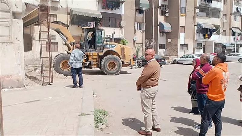 حملة مكبرة للتصدي لمخالفات البناء وإيقاف تحويل وحدات سكنية لمحال تجارية ببورسعيد