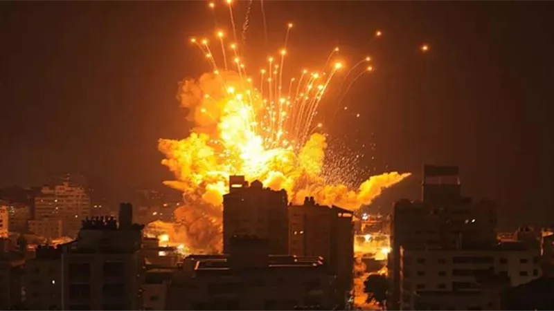 إعلام حوثي: 4 غارات أمريكية تستهدف حفصين شمال اليمن