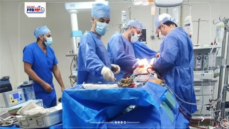 استئصال ورم بجراحة نادرة لأول مرة بمستشفي طامية المركزي بالفيوم