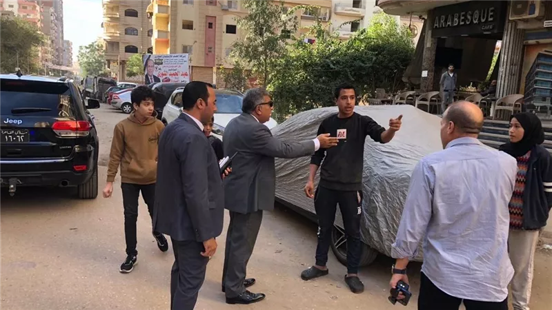 محافظ الدقهلية يتفقد شوارع مدينة طلخا ويوجه برفع كافه الاشغالات من الشوارع