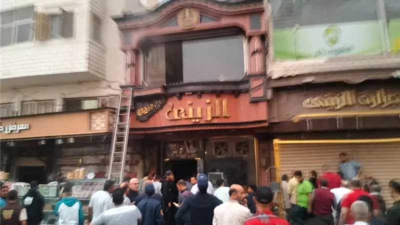 حريق هائل داخل مطعم شهير للمشويات بطنطا.. وإصابات بين العاملين 