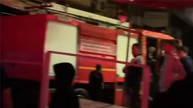 السيطرة على حريق محدود بشارع الحميدي بسبب سوء الأحوال الجوية في بورسعيد