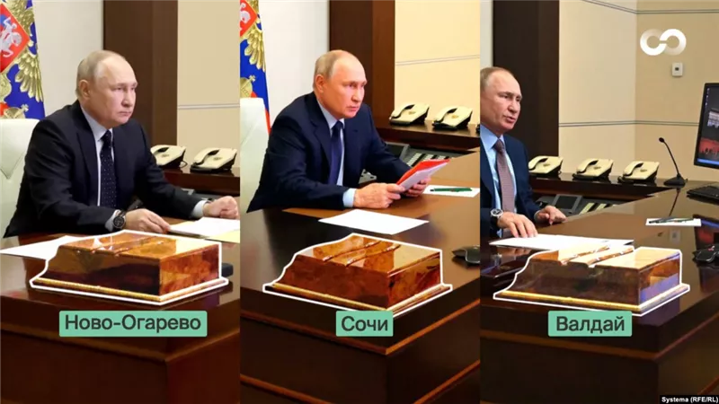 خائف على حياته بشكل مرضي.. لماذا يستخدم بوتين 3 مكاتب للخطابات الرسمية؟
