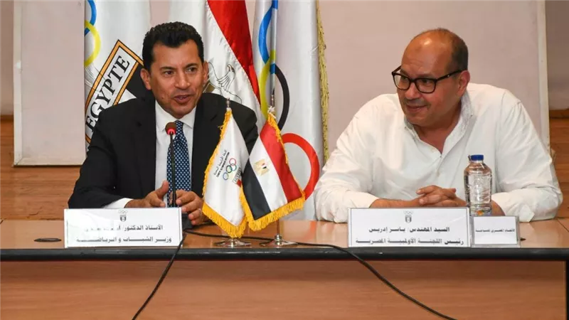 إدريس يشكر صبحي لتأكيده على دور اللجنة الأولمبية والاتحادات فى صناعة الانجازات