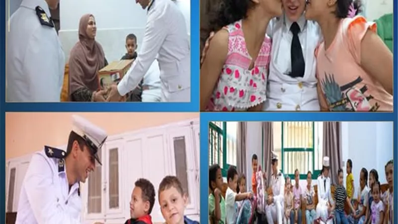 بداية شتاء دافئ.. الداخلية توزيع الهدايا والمستلزمات على الأسر الأولى بالرعاية