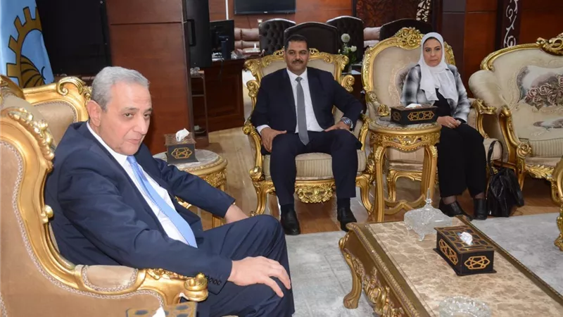 محافظ الغربية يستقبل وفد المجلس القومي لحقوق الإنسان في ختام زيارته للمحافظة 