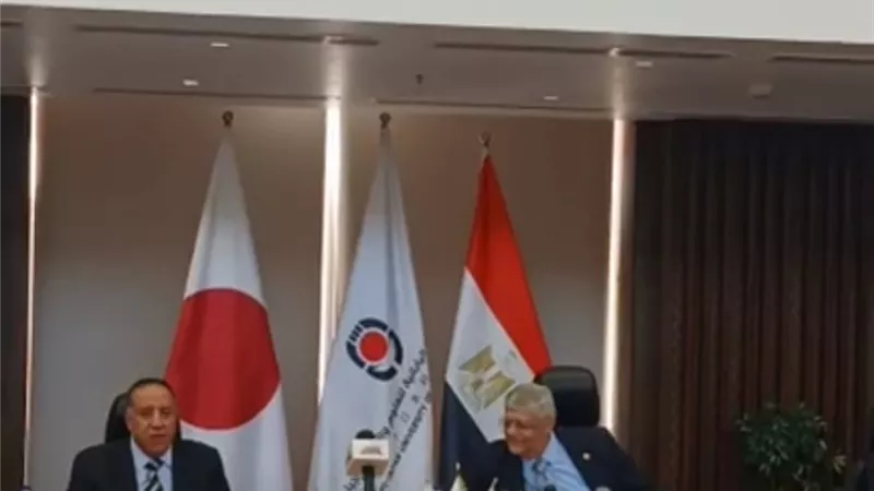رئيس الجامعة اليابانية يستقبل نقيب صحفيي الإسكندرية والوفد المرافق