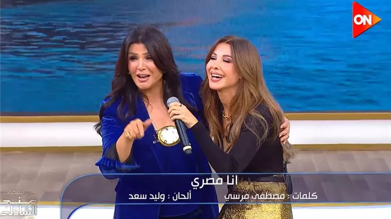 نانسي عجرم تشعل أجواء برنامج 