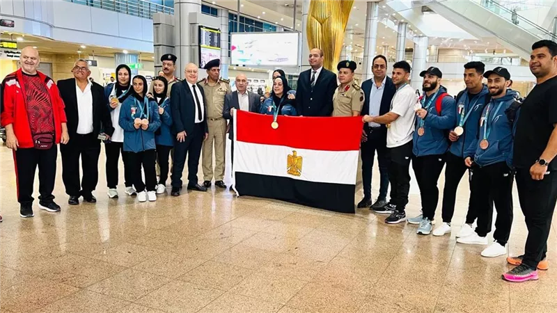 وزارة الرياضة تستقبل بعثة رفع الأثقال المشاركة بدورة ألعاب التضامن الإسلامي 