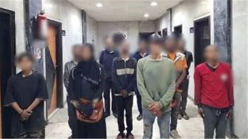 وبيع السلع بطريقة إلحاحية.. ضبط 14 شخص أستغلوا 19 طفل في التسول بشوارع الجيزة 