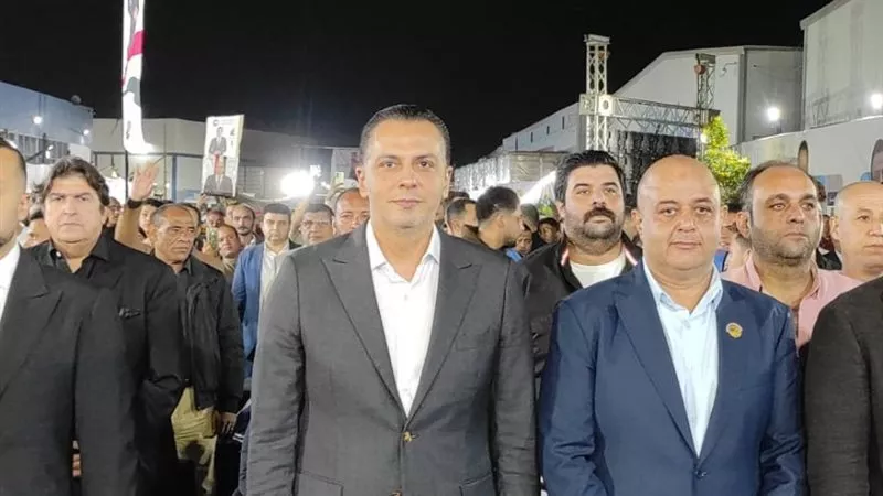 لدعم النائب أحمد عبد الجواد.. وصول النائب محمد مصطفى لطفي لمؤتمر مستقبل وطن