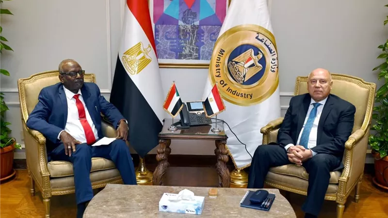 مصر والسودان يبحثان تعزيز التعاون في النقل واتفاقات لحلول عاجلة 