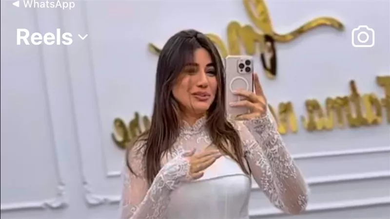 كواليس تصميم فستان زفاف هايدي موسى والفنانة تشكر المصممة 