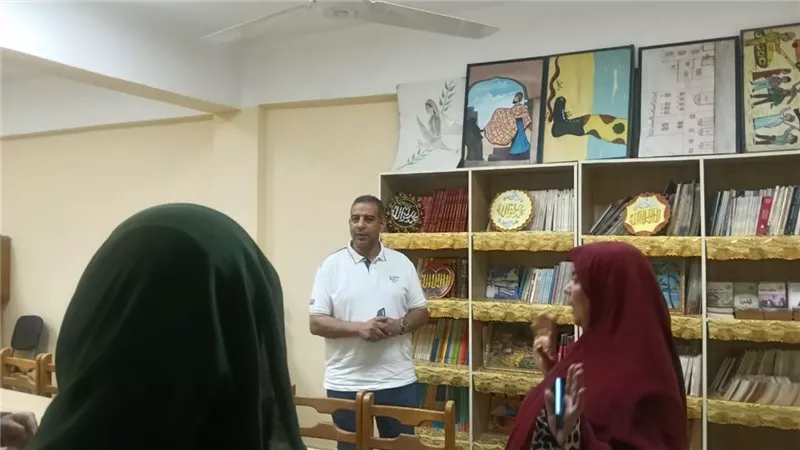 وكيل وزارة الرياضة بالقليوبية يتابع أعمال تطوير وصيانة مراكز الشباب بالمحافظة