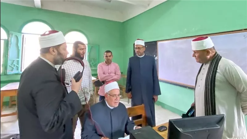 عراقي وأبو اليزيد يتابعان أعمال مسابقة الأزهر السنوية للقرآن